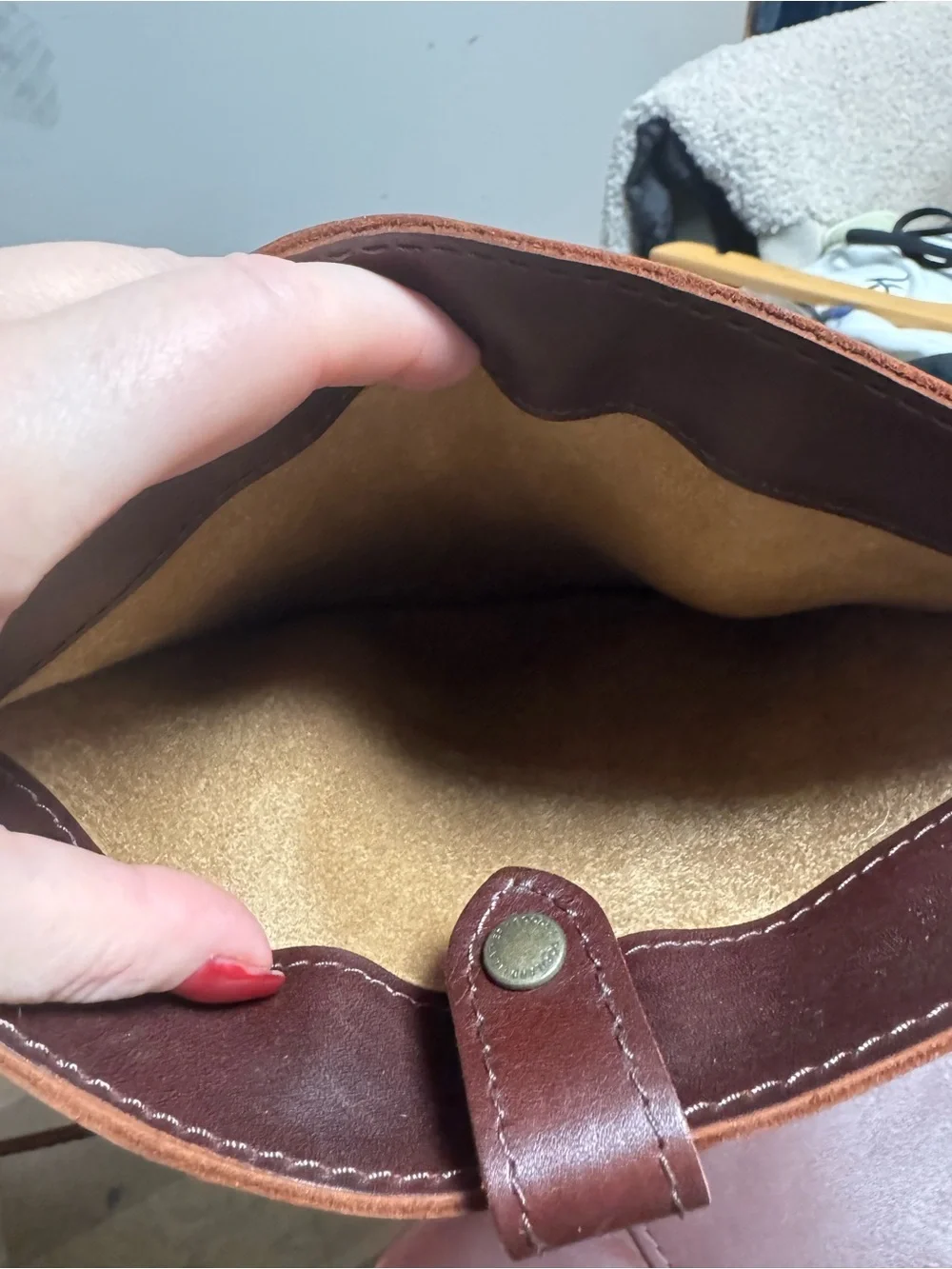Leather Laptop Backpack with leather laptop  sleeve for Women - Portland Leather